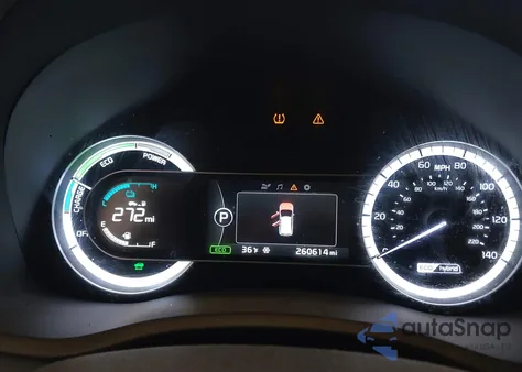 2017 Kia Niro Lx from USA, damaged, VIN KNDCB3LC0H5062365